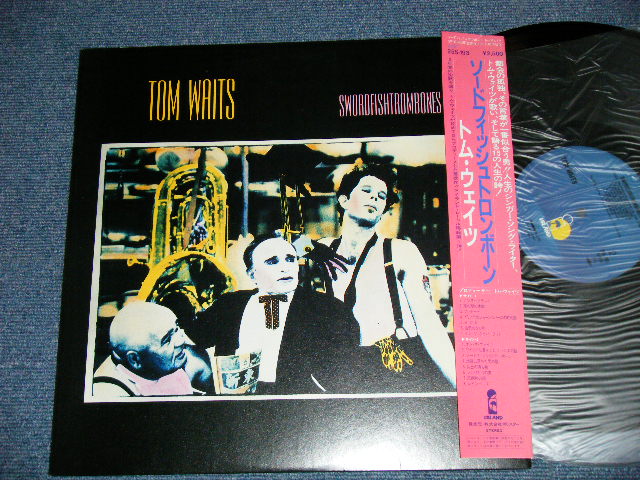 Photo1: TOM WAITS  トム・ウエイツ - SWORDFISHTROMBONES ( MINT-/MINT )  / 1984 JAPAN ORIGINAL LP+Obi LINER  