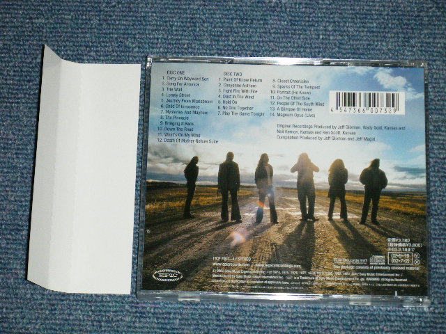 Photo: KANSAS カンサス - ULTIMATE KANSAS アルティメイト・カンサス( MINT/MINT)  / 2002 JAPAN ORIGINAL  Used 2-CD's   With OBI 