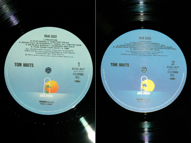 Photo: TOM WAITS  トム・ウエイツ - RAIN DOG レイン・ドッグ ( MINT-/MINT )  / 1985 JAPAN ORIGINAL LP+Obi LINER  