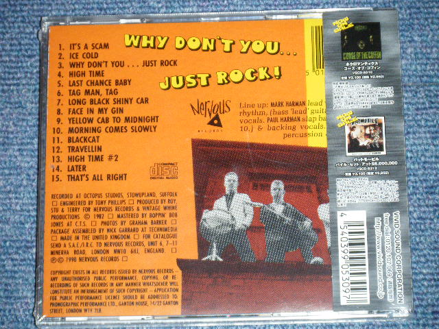 Photo: RESTLESS  レストレス - WHY DON'T YOU...JUST ROCK! (SEALED ) / 2005 UK ENGLAND  Press + Japan OBI & LINNER JAPAN  Brand New Sealed  CD 