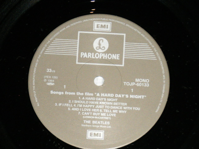 Photo: The BEATLES 　ビートルズ - A HARD DAYS NIGHT ( MINT/MINT-) / 2003  Japan Reissue  Used LP with OBI オビ付  
