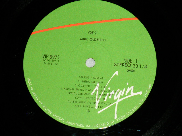 Photo: MIKE OLDFIELD 　マイク・オールドフィールド - QE2 (Ex++/MINT-) / 1981 JAPAN ORIGINAL Used LP