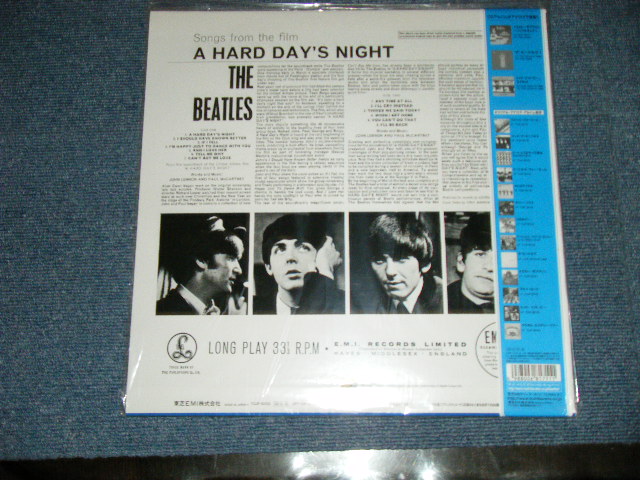 Photo: The BEATLES 　ビートルズ - A HARD DAYS NIGHT ( MINT/MINT-) / 2003  Japan Reissue  Used LP with OBI オビ付  