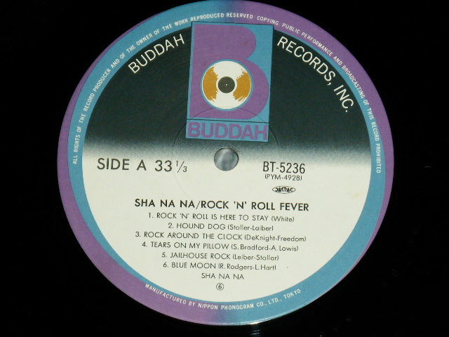 Photo: SHA NA NA シャ・ナ・ナ - ROCK 'N' ROLL FEVER ロックン・ロール・フィーバー ( Ex+++/MINT-) / 1979 Japan Original Used LP with OBI オビ付  