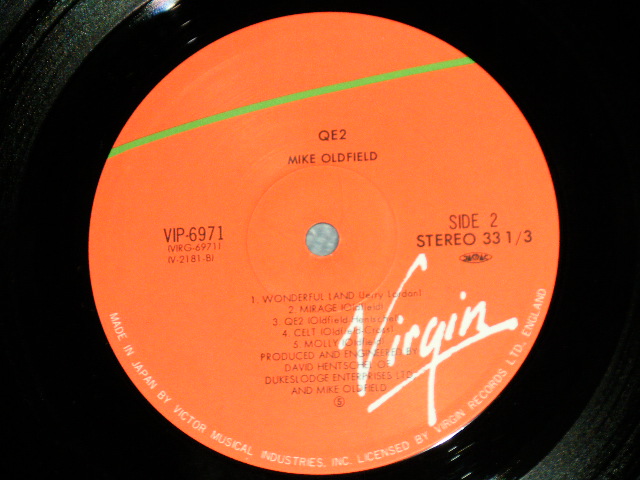 Photo: MIKE OLDFIELD 　マイク・オールドフィールド - QE2 (Ex++/MINT-) / 1981 JAPAN ORIGINAL Used LP