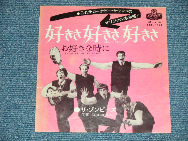 Photo: ゾンビーズ THE ZOMBIES - 好きさ好きさ好きさ I LOVE YOU ( Ex/Ex+++)   / 1967 JAPAN 2nd Issue Used 7" Single 