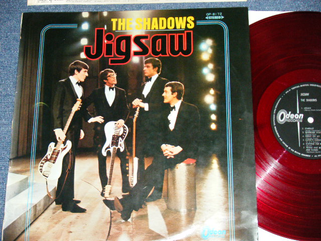 Photo1: THE SHADOWS シャドウズ - JIGSAW (SHADOWS '67)   シャドウズ ’６７( Ex++/Ex++,B-1:Ex  )  / 1967 JAPAN ORIGINAL "RED WAX Vinyl  赤盤" used LP