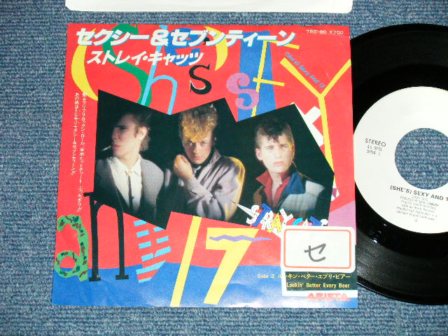 Photo1: STRAY CATS  ストレイ・キャッツ - SEXY AND 17 (Ex/Ex++,MINT- :STOFC.BEND ) / 1983 Japan ORIGINAL White Label PROMO Used 7" Single With PICTURE SLEEVE 