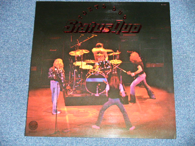 Photo: STATUS QUO ステイタス・クオー - TOKYO QUO /STATUS QUO LIVE IN JAPAN  烈火のハード・ブギー/ライブ・イン・ジャパン ( MINT-/,MINT)  / 1977 JAPAN  ORIGINAL Used LP