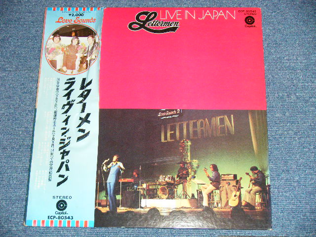 Photo: LETTERMEN レターメン  -   LIVE IN JAPAN  ライブ・イン・ジャパン ( Ex++/,MINT-)  / 1973 JAPAN  ORIGINAL "RED WAX Vinyl" Used LP