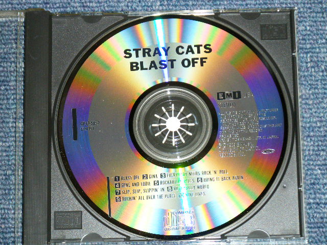 Photo: STRAY CATS ストレイ・キャッツ - BLAST OFF ( MINT-/MINT)  / 1989 JAPAN ORIGINAL 1st Press Used CD  with OBI  オビ付