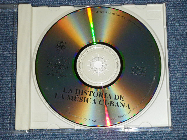 Photo: v.a. OMNIBUS - LA HISTORIA DE LA MUSICA CUBANA キューバ音楽の歴史 (MINT-/MINT)  / 1992 JAPAN Original Used CD with OBI  オビ付