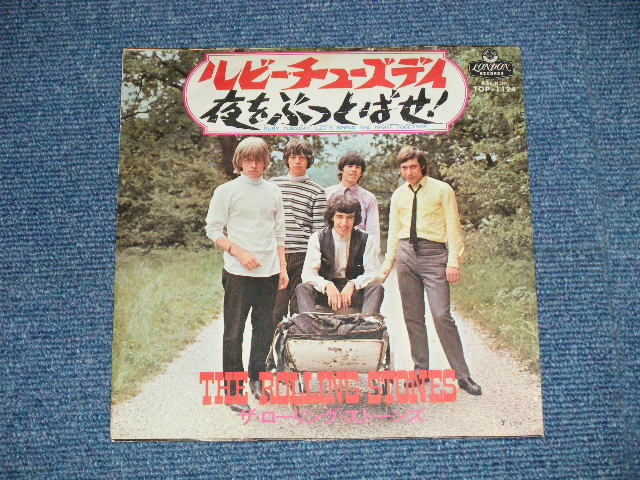 Photo: THE ROLLING STONES 　ローリング・ストーンズ - LET'S SPEND THE NIGHT TOGETHER 　夜をぶっとばせ！ : RUBY TUESDAY   (Ex++/Ex+++)  / 1967 JAPAN ORIGINAL Used  7"Single 