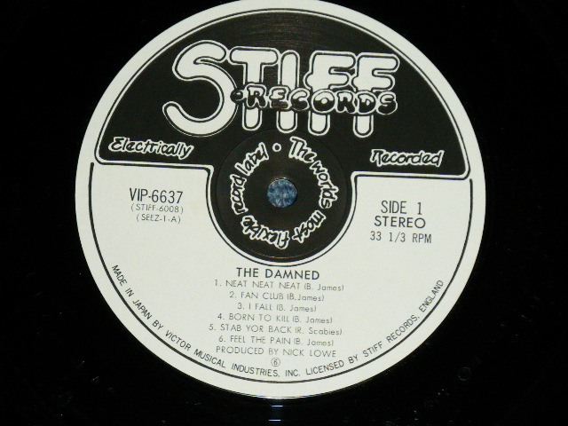 Photo: THE DAMNED ダムド- DAMNED 地獄に落ちた野郎ども(SEALED)  / 1996 Version JAPAN "BRAND NEW SEALED" CD with OBI 