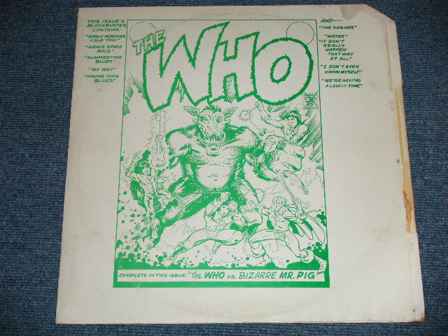 Photo: THE WHO ザ・フー -  BIZARRE MR. PIG  (Ex/MINT- Cut Corner?) / 19?? BOOT COLLECTOR'S Used  LP