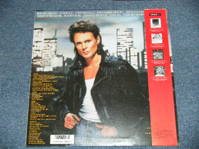 Photo: MICHAEL DES BARRES マイケル・デ・バレス(Ex:SILVERHEAD,POWER STATION....) - SOMEBADY UP THERE LIKES ME  虚構のアウトロー( Ex+++/MINT / 1986 ORIGINAL"PROMO"  Used LP with OBI オビ付