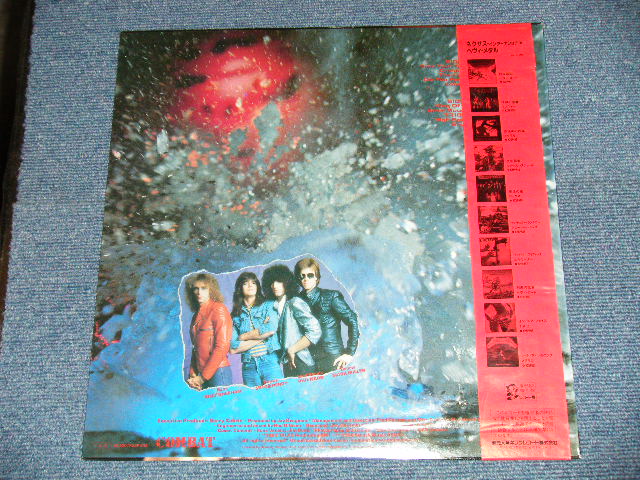 Photo: TALAS タラス （ビリー・シーハン BASS ）- HIGH SPEED ON ICE  ライヴ( Ex+++/MINT : WTRDMG) / 1984  JAPAN ORIGINAL Used  LP with OBI オビ付き