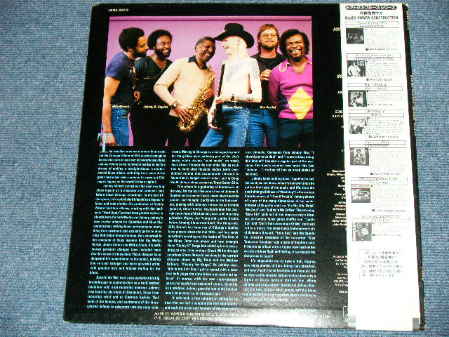 Photo: JOHNNY WINTER ジョニー・ウインター - CAPTURED LIVE!  狂乱のライブ (Ex++/MINT-) / 1976 JAPAN ORIGINAL Used LP with OBI オビ付