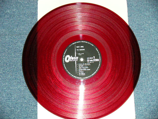 Photo: THE SHADOWS シャドウズ -  MARY ANNE マリー・アン( Ex+++/Ex+++ Looks:MINT- )  / 1967 JAPAN ORIGINAL "RED WAX Vinyl  赤盤" used LP