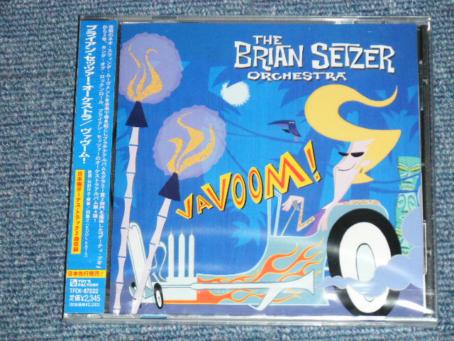 Photo1: BRIAN SETZER ORCHESTRA - VAVOOM! ( 2ND Press ) / 2000 JAPAN Limited "Brand New Sealed" CD