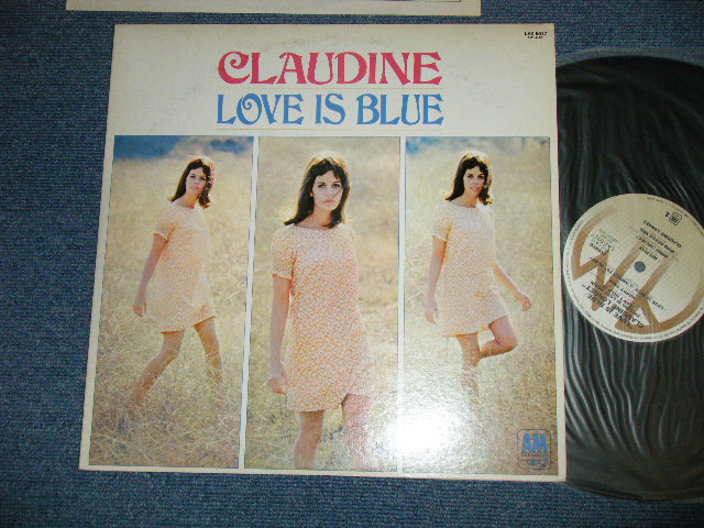 Photo1: CLAUDINE LONGET クローディーヌ・ロンジェ - LOVE IS BLUE 恋は水色.(VG+/MINT- :EDSP) . / 1976 JAPAN REISSUE Used LP 