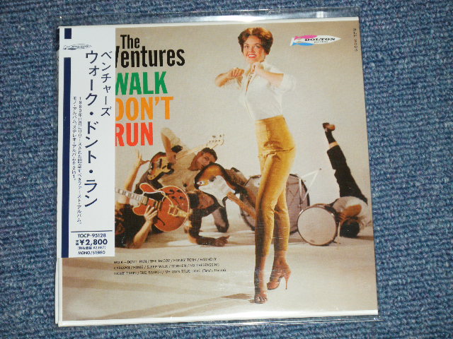 Photo1: THE VENTURES - WALK DON'T RUN   ( 2 in 1 MONO & STEREO / MINI-LP PAPER SLEEVE 紙ジャケ CD )  / 2013 JAPAN ONLY "Brand New Sealed" CD 
