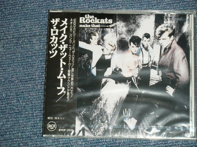Photo1: ROCKATS - MAKE THAT MOVE  ( SEALED) / 1991 JAPAN  "BRAND NEW SEALED" CD
