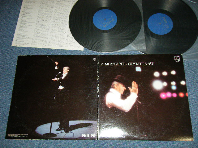 Photo1: YVES MONTAND -  OLYMPIA "81" ( Ex++/MINT) / 1981 JAPAN ORIGINAL Used  2-LP's 