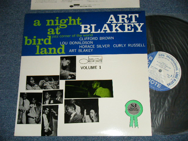 Photo1: ART BLAKEY アート・ブレイキー - A NIGHT AT BIRDLAND  Vol.1 バードランドの夜 第１集  (Ex+++/MINT- Looks:Ex++) / 1978 JAPAN REISSUE Used LP