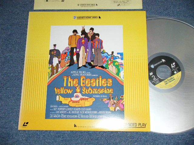 Photo1: The BEATLES - YELLOW SUBMARINE (Ex++/MINT)  / 1987 Version JAPAN   Used LASER DISC 