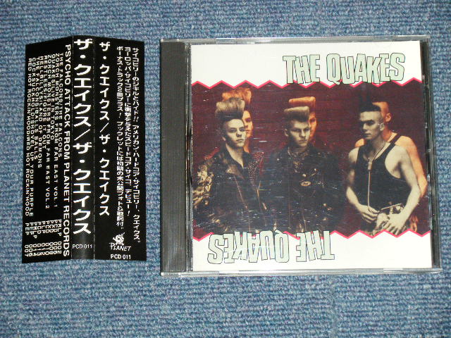Photo1: THE QUAKES - THE QUAKES　（明Ｔ・明Ｔ）/ 1993 JAPAN ORIGINAL Used CD with OBI 