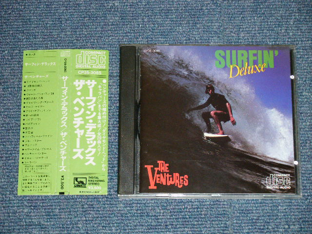 Photo1: THE VENTURES - SURFIN' DELUXE (MINT-/MINT) / 1984 JAPAN ORIGINAL Used CD  With OBI 