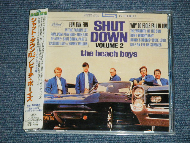 Photo1: THE BEACH BOYS -  SHUT DOWN VOLUME 2 (Original Album + Bonus Tracks)  (MINT/MINT)  /2001JAPAN  ORIGINAL Used  CD with OBI 