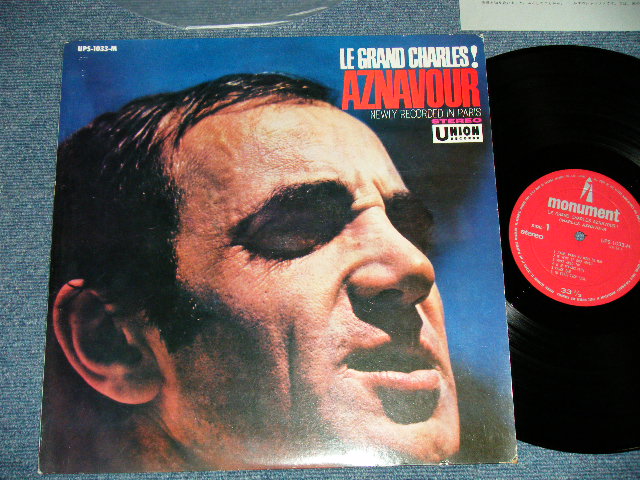 Photo1: CHARLES AZNAVOUR シャルル・アズナヴール - LE GRAND CHARLES!  (Ex++/MINT-)   / JAPAN ORIGINAL Used LP