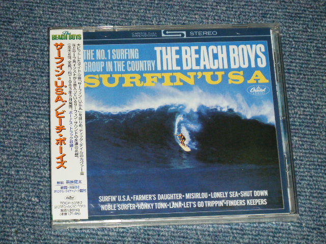 Photo1: THE BEACH BOYS - SURFIN' USA (Original Album + Bonus Tracks)  (SEALED)  /2001JAPAN  ORIGINAL "BRAND NEW SEALED" CD with OBI