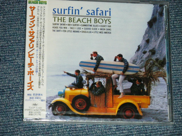 Photo1: THE BEACH BOYS - SURFIN' SAFARI (Original Album + Bonus Tracks)  (SEALED)  /2001JAPAN  ORIGINAL "BRAND NEW SEALED" CD with OBI