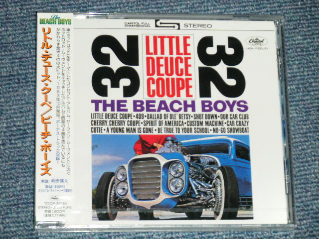 Photo1: THE BEACH BOYS - LITTLE DEUCE COUPE (Original Album + Bonus Tracks)  (SEALED)  /2001JAPAN  ORIGINAL "BRAND NEW SEALED" CD with OBI
