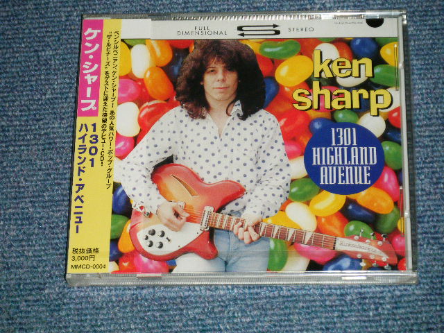 Photo1: KEN SHARP (with RUBINOOS) - 1301 HIGHLAND AVENUE (SEALED) / 1994 JAPAN ORIGINAL "BRAND NEW SEALED" CD CD 