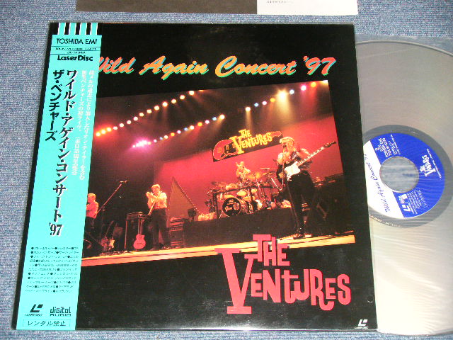 Photo1: THE VENTURES -  WILD AGAIN CONCERT '97  (MINT-/MINT)  / 1997 JAPAN   'NTSC' SYSTEM used LASERDISC with OBI 