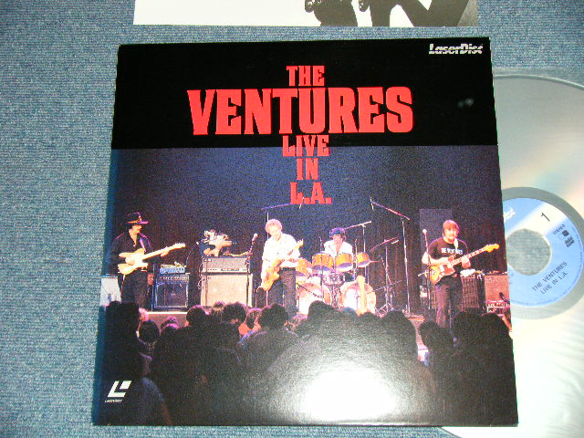 Photo1: THE VENTURES - LIVE IN L.A. (MINT-/MINT)  / 1981 JAPAN   'NTSC' SYSTEM used LASER DISC  
