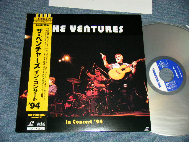 Photo1: THE VENTURES -  IN CONCERT '94   (MINT/MINT)  / 1995 JAPAN   'NTSC' SYSTEM used LASERDISC with OBI 