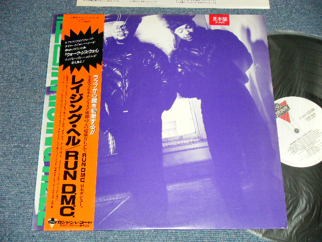 Photo1: RUN D.M.C. - RAISING HELL  ( Ex++/MINT-)   / 1986 JAPAN ORIGINAL "PROMO"  Used LP with OBI