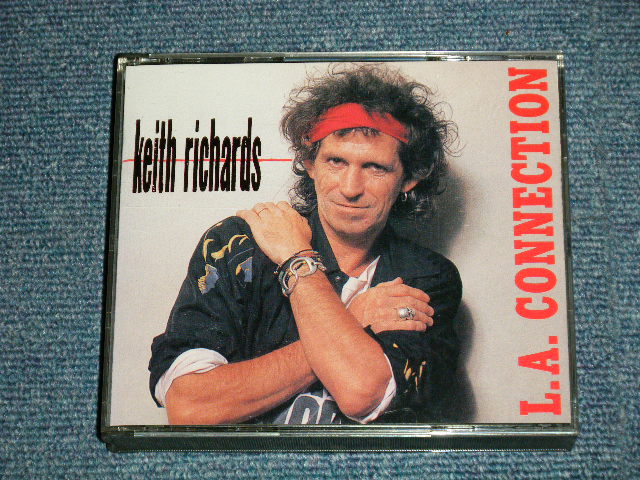 Photo1: KEITH RICHARDS (of THE ROLLING STONES ) - L.A. CONNECTION  (MINT-/MINT)  /  ORIGINAL?  COLLECTOR'S (BOOT)  Used  CD+3"CD 