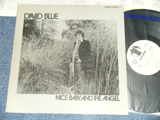 Photo1: DAVID BLUE - NICE BABY AND THE ANGEL ( Ex+/MINT- STEAROFC)   / 1973 JAPAN ORIGINAL "WHITE LABEL PROMO" Used LP
