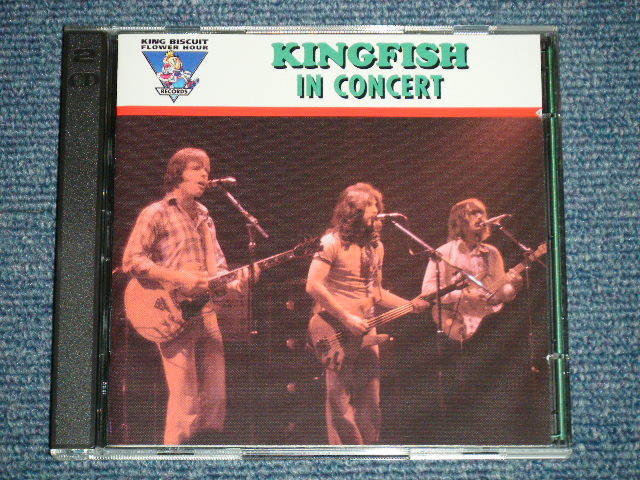 Photo1: KINGFISH (BOB WEIR of GRATEFUL DEAD ) - KING BISCUIT FLOWER HOUR KINGFISF IN CONCERT  (MINT/MINT)  /  1995 ORIGINAL "COLLECTOR'S BOOT" Used  2-CD
