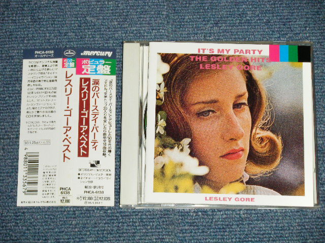 Photo1: LESLEY GORE - THE GOLDEN HITS : IT'S MY PARTY  (MINT-/MINT)  / 1993 JAPAN ORIGINAL Used CD with OBI 