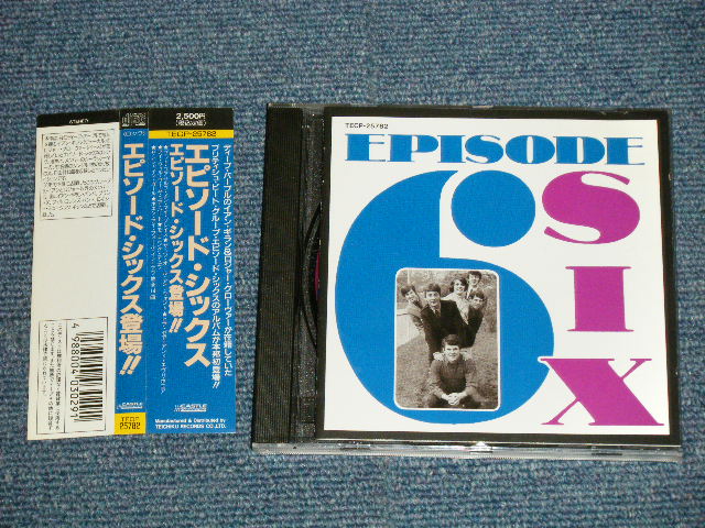 Photo1: EPISODE 6 SIX - EPISODE SIX (Ex++/MINT)  / 1991  JAPAN ORIGINAL Used CD with OBI 