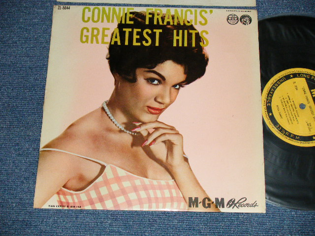 Photo1: CONNIE FRANCIS  コニー・フランシス- GREATEST HITS ヒット・ソングス ( Ex++/Ex+++ EDSP)   /  1961 JAPAN ORIGINAL  Used 10" LP  