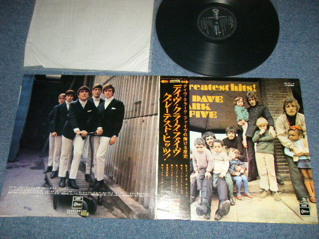 Photo1: THE DAVE CLARK 5 FIVE  - 16 GREATEST HITS  ( ¥2200  Price Mark SEAL) (MINT-/MINT-)   / 1971 JAPAN ORIGINAL Used LP with OBI 