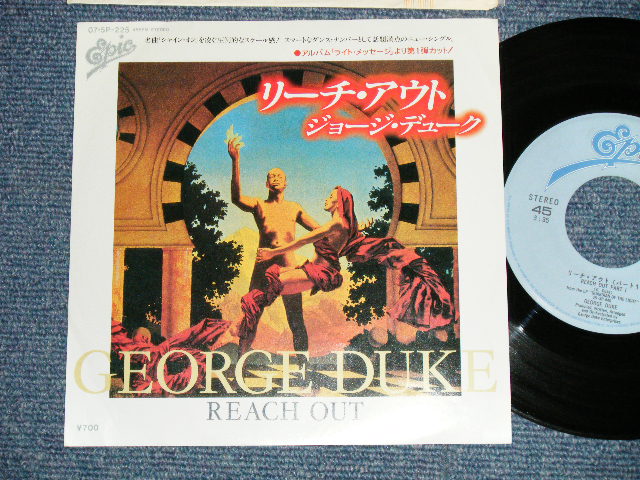 Photo1: GEORGE DUKE ジョージ・デューク - REACH OUT リーチ・アウト( Ex+++/Ex+++ )  / 1983  JAPAN ORIGINAL   Used 7"45 Single
